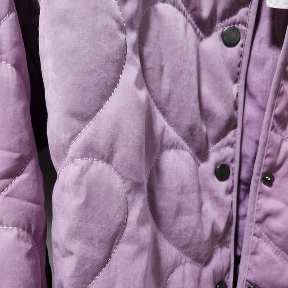 Mystree Lavender Quilted Heart Jacket - Picture 4 of 6